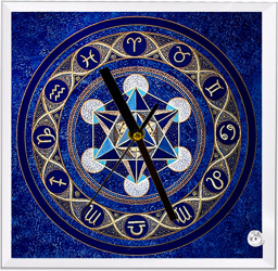 Ceas de birou Zodiac European 20x20 cm