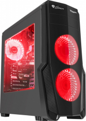 Desktop PC Titan Intel Core i3-4130 16 GB RAM DDR3 SSD 240 GB + HDD 1 TB placa video dedicata Geforce GTX1050Ti 4 GB GDDR5 
