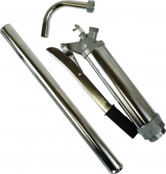 Pompa manuala ulei pentru butoaie de 60-205 L Silver 