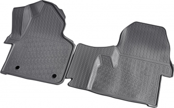 Set de 2 covorase cauciuc 3D stil tavita premium pentru Mercedes Sprinter W907 W910 din 2018 