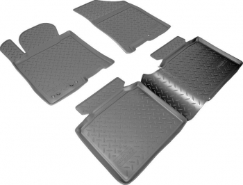 Set de 5 covorase cauciuc 3D stil tavita premium pentru Hyundai I40 2011-2019 