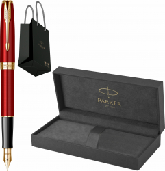 Stilou Parker Sonnet Royal Red GT convertor montat si punga 
