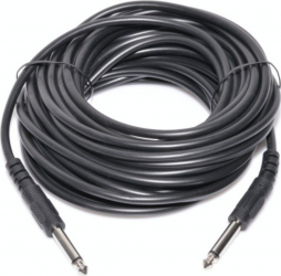 Cablu audio Jack 6.3 mm tata la Jack 6.3 mm tata 5 m Negru AXT-BBL3960 