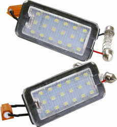 Lampi numar LED pentru Fiat 500 500C Abarth 500 500C 2007-2016 
