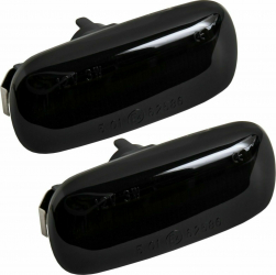 Set de 2 Lampi semnalizare laterala/aripi LED fumurii pentru Audi A4 B6 B7 A6 C6 A3 8P+sportback 