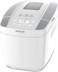 Masina de paine Sencor S-SBR0770WH 12 programe 800W 2 carlige de framantare Alb 