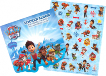 Album cu stickere PAW PATROL Multicolor JMB-SOHO4242 