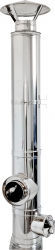 Cos Fum-BRONOX- din inox dublu perete complet echipat D 200mm H5m in varianta asezata.