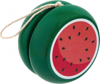Jucarie educativa din lemn Yo-Yo model pepene verde JMB-SHO4233 