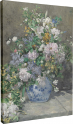 Tablou canvas Intaglio color Clasic Spring Bouquet de Pierre Renoir print pe panza Premium pentru bucatarie 50 cm 70 cm 