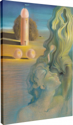 Tablou canvas Intaglio color Suprarealism Vis print pe panza Premium pentru living hol dormitor 50 cm 70 cm