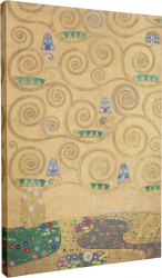 Tablou canvas multicolor Intaglio modern Part 1 of the tree of life de Gustav Klimt print pe panza Premium pentru living 50 cm 70 cm 