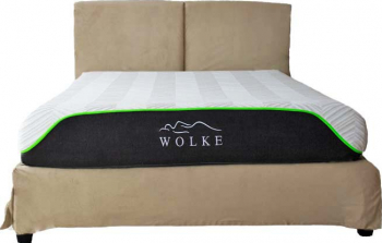 Pat tapitat cu catifea model Majestic somiera inclusa 180x200 cm/ML1703 