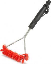 Perie pentru Curatarea Gratarului cu Maner din Plastic 15 x 30 cm 
