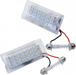 Set de 2 lampi numar LED BMW X5 E53 X3 E83 