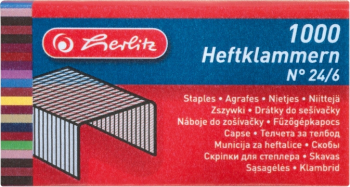AGRAFE CAPSATOR 24/6 1000 BUCATI/CUTIE HERLITZ - 8760514 