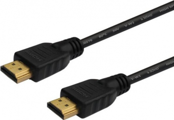 Cablu HDMI V1.4 High Speed Savio CL-05M 2m ethernet / 3D FULLHD 1080p 144Hz si 4K 30Hz Dolby TrueHD DTS-HD Master Audio 