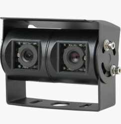 Camera marsarier dubla reglabila 12V &ndash 24V pentru Camioane Autocare Bus-uri 