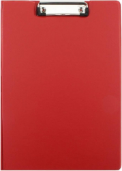 Clipboard EVOffice din Carton Plastifiat Dublu A4 Culoare Rosie - EVCD4R 