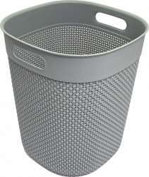 Cos de plastic Curver Filo cilindric gri 28x28x32 