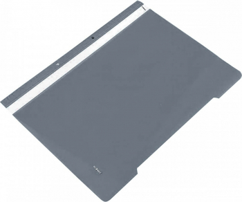 Dosar A4 Noki Plastic cu Sina si Gauri Gri Inchis-LCMNK48288025 