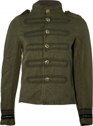 Jacheta army cu epoleti Seven Sisters Bumbac 100 kaki pentru femei 