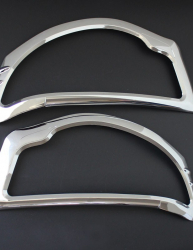 Ornamente cromate faruri Mitsubishi L200 Triton 2006 &ndash 2015 MT06HLCC 