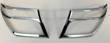 Ornamente cromate faruri Nissan Navara D40 2010 &ndash 2015 NN10HLCC 