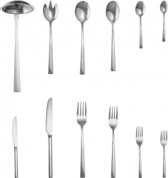 SET TACAMURI INOX 68 PIESE PRAGUE ART OF DINNING BY 