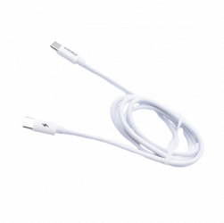 Cablu De Date Si Incarcare Klausstech Type C Type C Lungime 1m Fir Flexibil Incarcare Rapida 18w Alb 