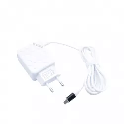 Incarcator Retea Klausstech Fast Charging 2xusb Microusb 5-v 3.1a Flexibil Alb 