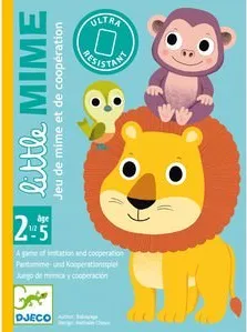 Joc de cărți Djeco Toddler Little Mime