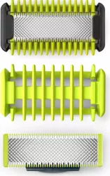 Kit Lame Pentru Fata Si Corp Cu 1 Piepten Pentru Corp Inclus Tehnologie De Dubla Protectie Pieptene Atasabil Verde 