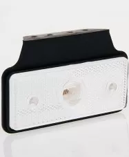 Lampa de gabarit alb cu cablu MD-013-B+K/1 bec 