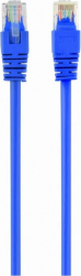 PATCH CORD UTP Spacer Cat5e cupru-aluminiu 7.5 m albastru AWG26 and SP-PT-CAT5-7.5M-BL and