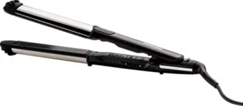 Placa de Par 2 in 1 Temperatura Maxima 230 grade 5 Trepte de Temperatura Functie Ionica Negru/Argintiu 