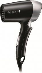 Uscator De Par Dimensiune Redusa Putere 1400W Voltaj Universal Maner Pliabil Negru 