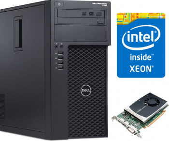 Workstation DELL Precision T1700 Intel Core i7-4770 3.90 GHz 4-Cores 16 GB DDR3 ECC 32GB SSD + 500 GB HDD DVD-RW Placa Video nVidia Quadro 