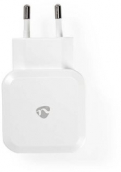 Alimentator USB 220V 2 iesiri 4.2A alb NEDIS 