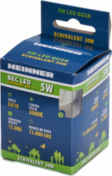 BEC LED HEINNER GU10 5W HLB-5WGU103K