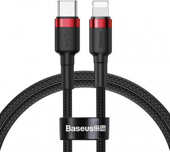 Cablu Baseus Cafule PD USB-C - Lightning 1 0 rosu 18W - Rosu 