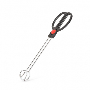 Cleste pentru Gratar din Otel cu Maner din Plastic Lungime 30 cm