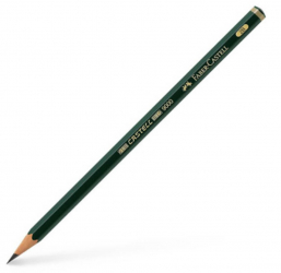 Creion Grafit Faber Castell 9000 Duritate Mina 2B Forma Hexagonala - LCMFC119002 