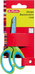 Foarfeca Cu Lama Decorata Varf Rotund 13cm Blister 