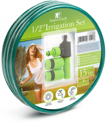 Garden of Eden - Set de stropit gradina 15 m verde 