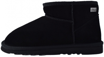 Ghete dama din piele naturala marca s.Oliver 5-26351-37-01-15 negru 