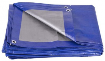 Prelata impermeabila cu inele 4.9x7.9 m PE 140 g/mp 40 mp 