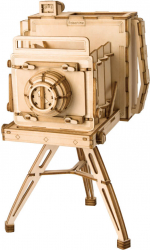 Puzzle 3D Camera Vintage ROBOTIME Lemn 140 piese 