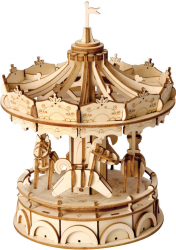 Puzzle 3D Carusel ROBOTIME Lemn 178 piese 