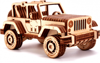 Puzzle 3D Mecanic Masina Safari 4X4 126 piese 